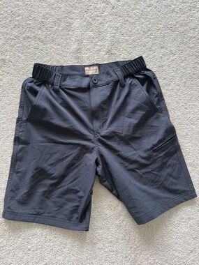 Weatherproof Vintage Men's 30 Shorts Regular Fit Stretch Blue